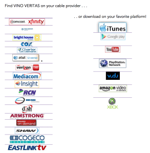 How to Watch VINO VERITAS
